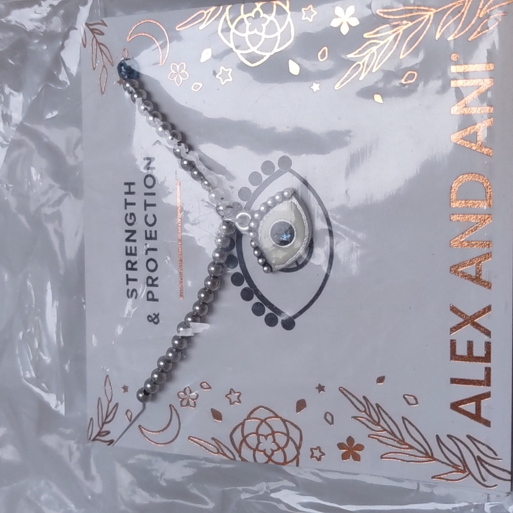 Alex and Ani crystal infusion 17 in. Evil Eye necklace brand New